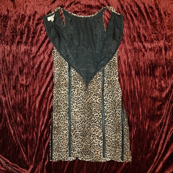 Michael Kors silk leopard sleeveless dress - Picture 5 of 8